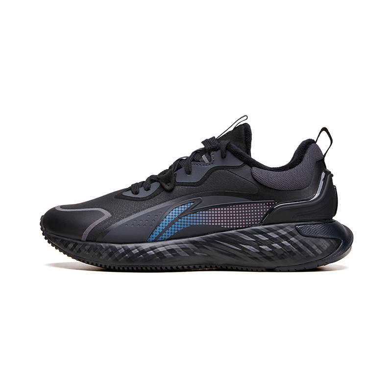 Li-Ning Li Ning Abrasion Resistant Lightweight Rebound Low top Casual Shoes Women's Black