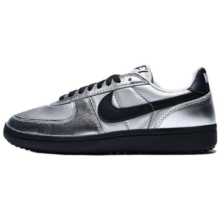 Nike Nike Field General Slip Resistant Low top Casual Shoes Women's Silver