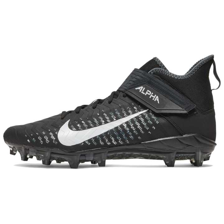 Nike Nike Alpha Menace Pro 2 Abrasion Resistant Soccer Shoes Men's Black White