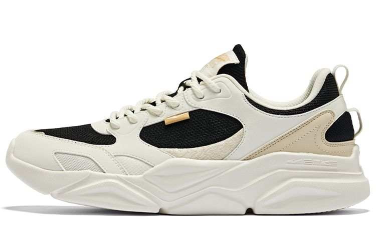 Erke Faint Moon Abrasion Resistant Breathable Abrasion Resistant Breathable Low top Casual Shoes Men's