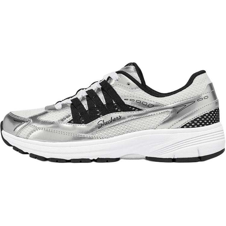 Skechers Modern Comfort Abrasion Resistant Breathable Low top Casual Shoes Women's Silver