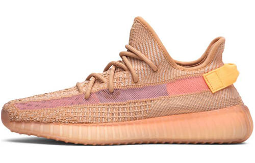 Adidas Originals Yeezy Boost 350 V2 'Clay' Comfortable Low top Casual Shoes Men's Red Earth Tone