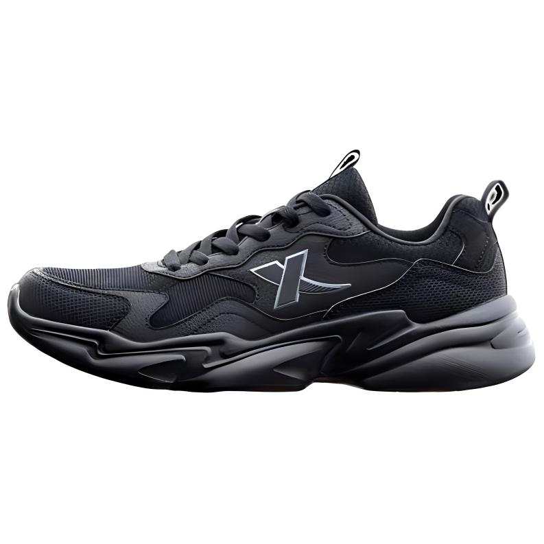 XTEP Comfortable Breathable And Lightweight Mid top Casual Shoes Men's Black