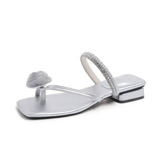 LONGZHIWU Slip Resistant Slide Slippers Women's