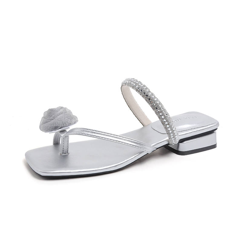 LONGZHIWU Slip Resistant Slide Slippers Women's