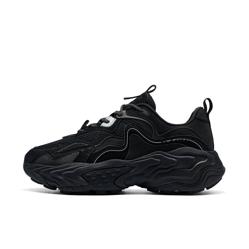 XTEP XTEP Huiyou Lightweight Height Increasing Coverage Lightweight Height Increasing Casual Shoes Men's
