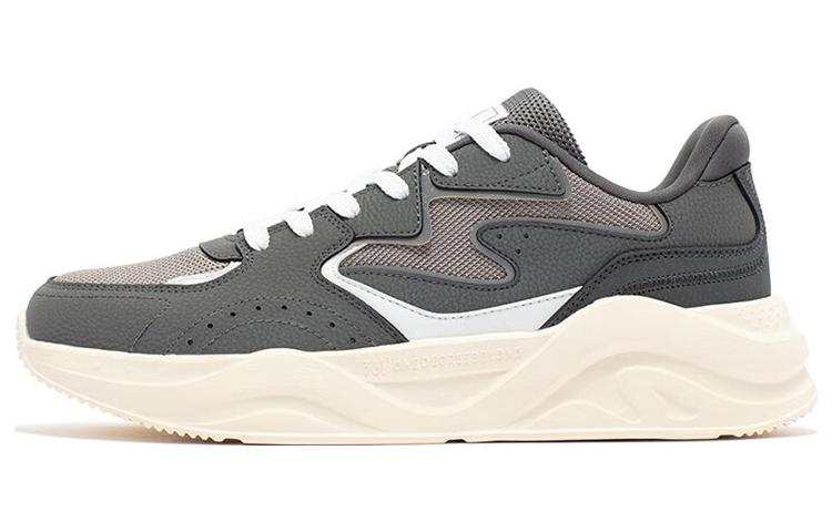 361° Slip Resistant Abrasion Resistant Low top Sports Casual Shoes Men's Gray