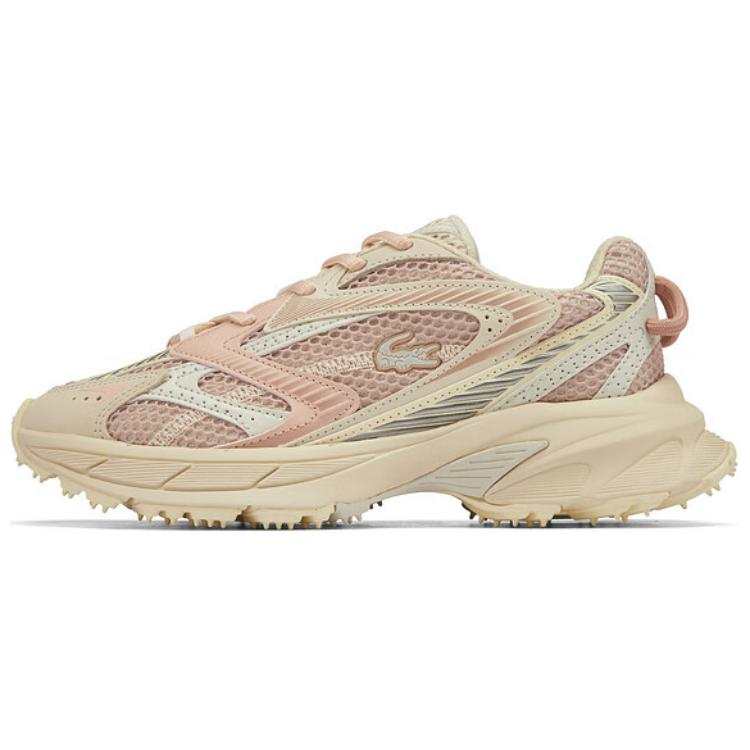 LACOSTE L003 Low top Casual Shoes Women's Beige Pink