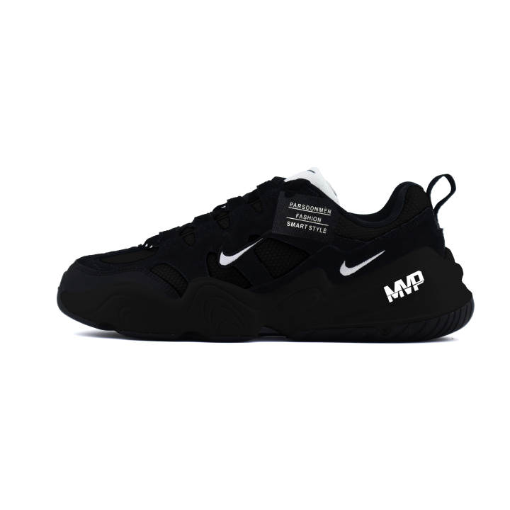 Nike Nike Tech Hera Cool Black MVP Abrasion Resistant Low top Casual Shoes Unisex Black
