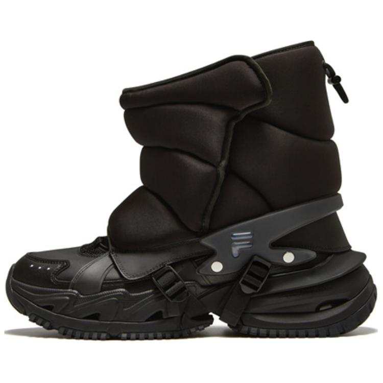 FILA FUSION ARMOUR BOOT Armor Shoes High top Casual Shoes Women's Black
