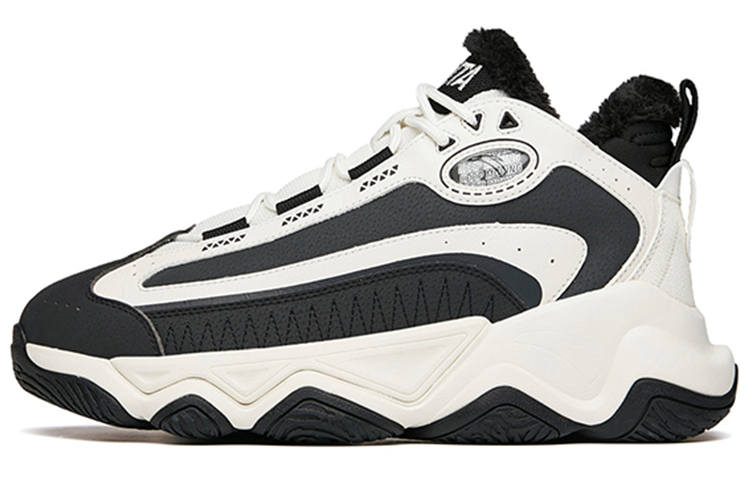 Anta Life Collection Fleece Lined, Sports Cushioning Slip Resistant Abrasion Resistant Lightweight Thermal Mid top