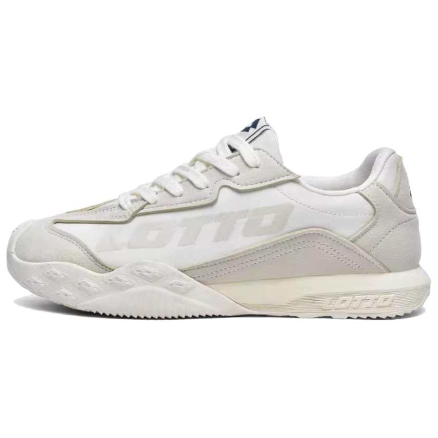 LOTTO Slip Resistant Abrasion Resistant Slip Resistant Abrasion Resistant Low top Casual Shoes Women's Ecru
