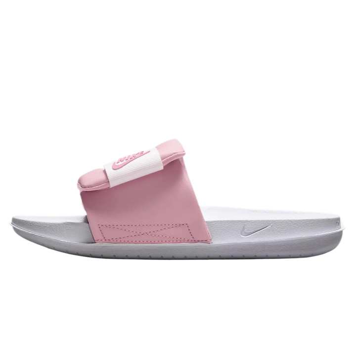 Nike Nike Offcourt Adjust Slide Comfortable Slip Resistant Slide Slippers Women's White Pink