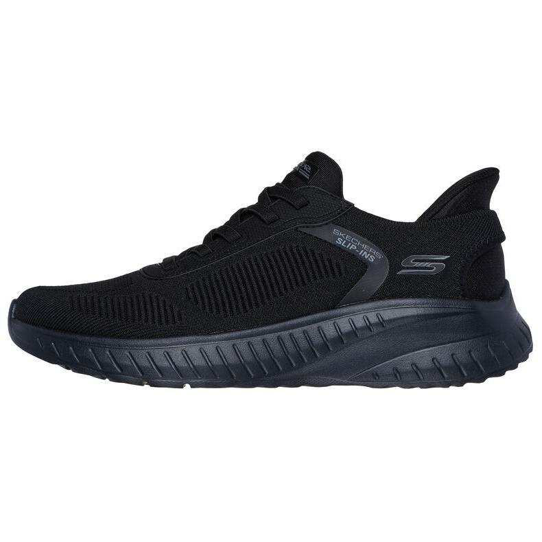 Skechers BOBS SQUAD CHAOS Abrasion Resistant Low top Casual Shoes Men's Black