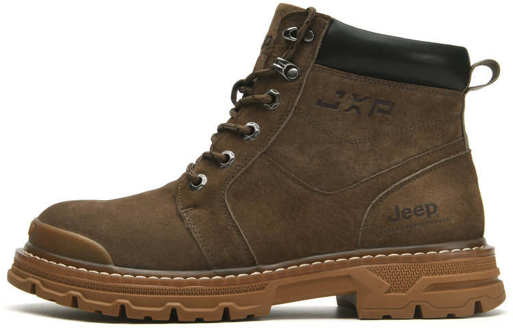 Jeep Jeep Short Combat Boots Men's Khaki