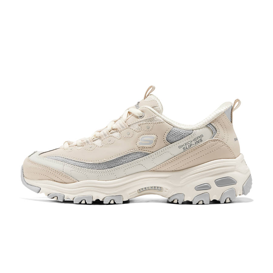 Skechers D'Lites 1.0 Low top Casual Shoes Women's Beige