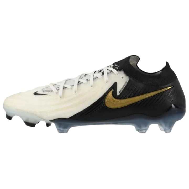 Nike Nike Phantom GX 2 Elite Slip Resistant Abrasion Resistant Soccer Shoes Men's White Black
