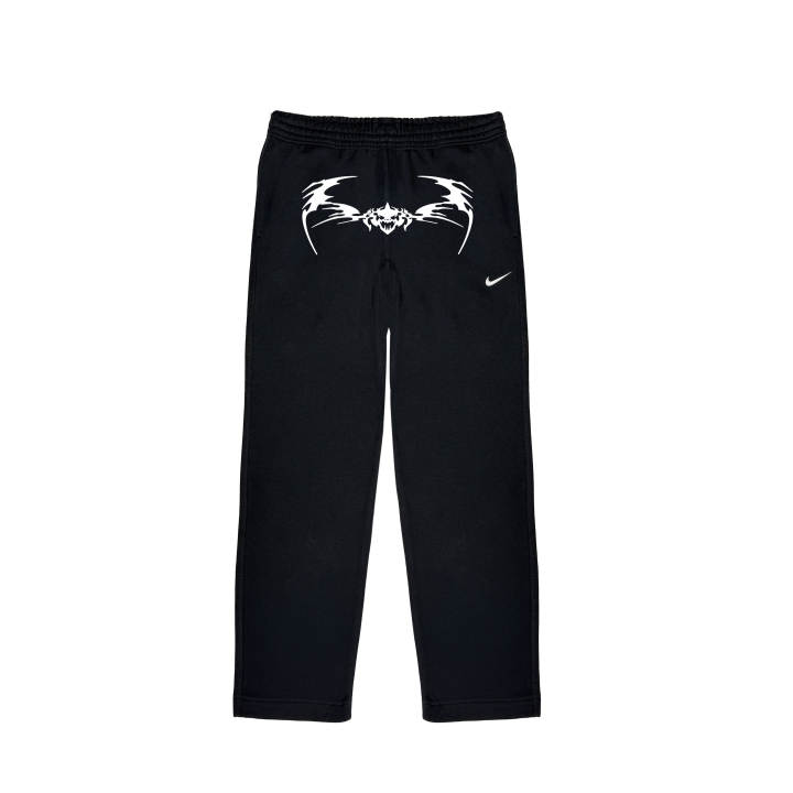 Nike Nike Knitted Sweatpants Unisex Black Thickened Straight Fit Pants