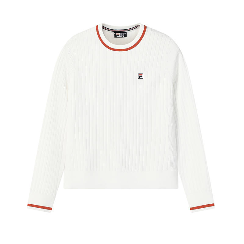 FILA Heritage Knitwear Women's Cloud White