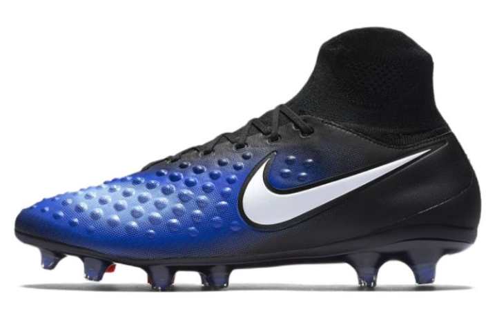 Nike Nike Magista Obra 2 Soccer Shoes Men's High Top Black/Blue