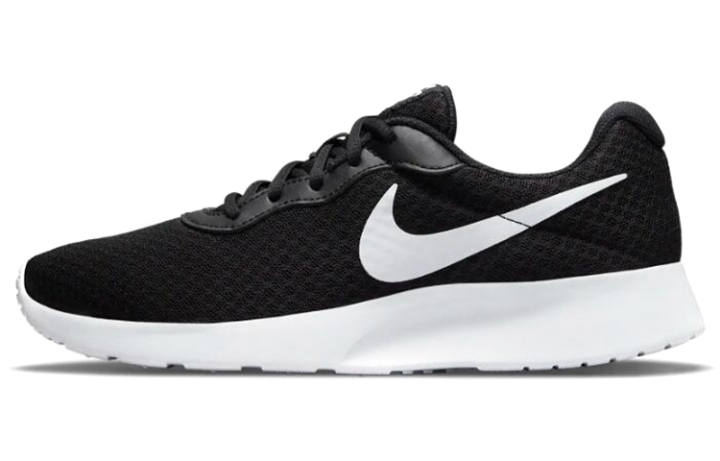 Nike Nike Tanjun Breathable Low top Casual Shoes Women's Black White