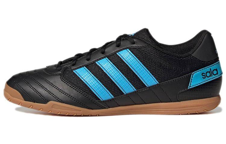 Adidas Adidas Super Sala Comfortable Abrasion Resistant Slip Resistant Soccer Shoes Men's Black Blue