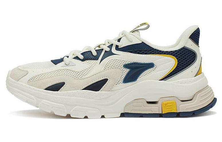 361° Slip Resistant Abrasion Resistant Low top Sports Casual Shoes Men's White Blue