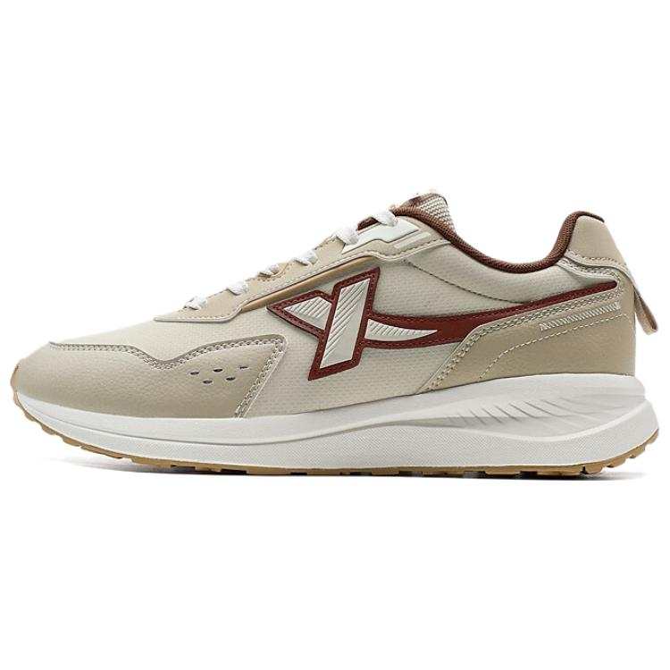 XTEP Wear resistant And Lightweight Low top Casual Shoes Men's Beige