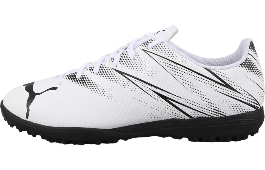 PUMA Attacanto Lace Up TF Turf Soccer Shoes Men's White