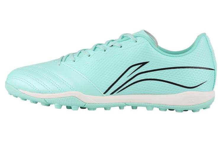 Li-Ning Li Ning Synthetic Leather, TPU Slip Resistant Soccer Shoes Men's Ice Green