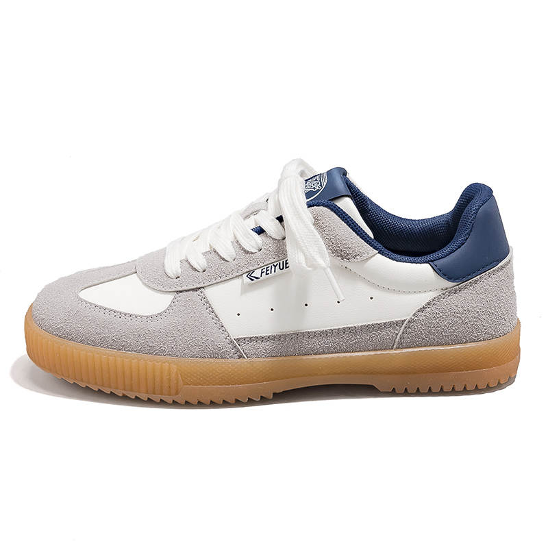 FEIYUE Cushioning Abrasion-Resistant Lightweight Low-top Casual Shoes Women's White Beige Gray Blue