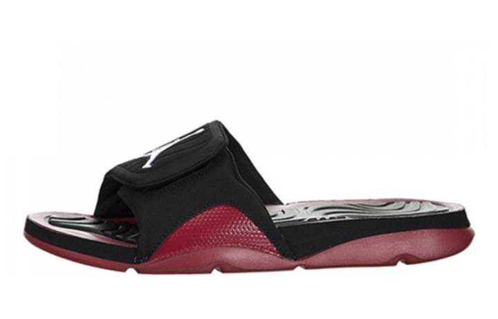 Jordan Jordan Hydro 4 Quiet Slide Slippers Men's Red Black