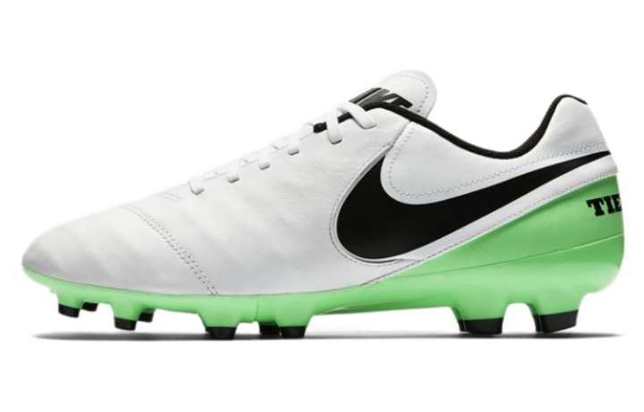 Nike Nike Tiempo Genio 2 Soccer Shoes Men's Low Top White/Green