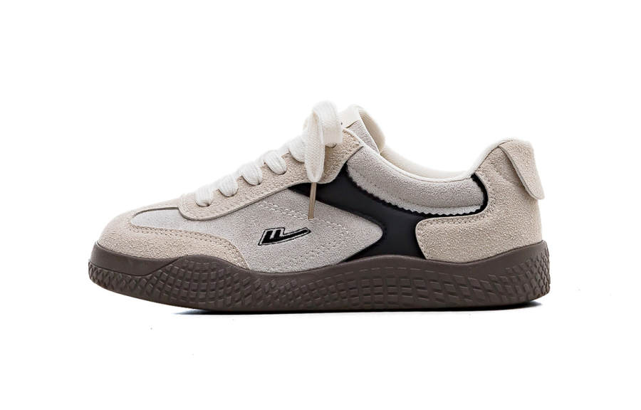 Warrior Slip Resistant Abrasion Resistant Low top Casual Shoes Unisex Beige Gray Black