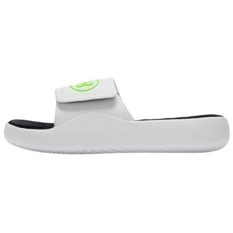 Under Armour Ignite Pro 8 Odor Resistant Slide Slippers Men's White Green