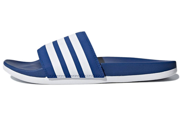 Adidas Adidas Adilette Comfort Slippers 'Royal Blue White' Women's