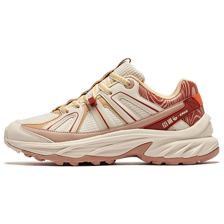 Erke Pursuit Coverage Slip Resistant Low top Casual Shoes Women's Warm Linen Battlefield Goddess