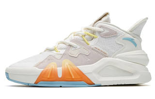 Anta Bastard 4.0 Slip Resistant Cushioning Slip Resistant Cushioning Low top Skateboard Shoes Women's White Orange