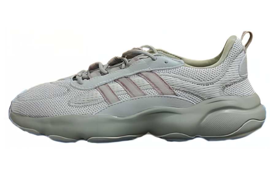 Adidas Originals Haiwee Mesh, Suede Cushioning, Wear Resistant Low top Casual Shoes Unisex Gray Purple