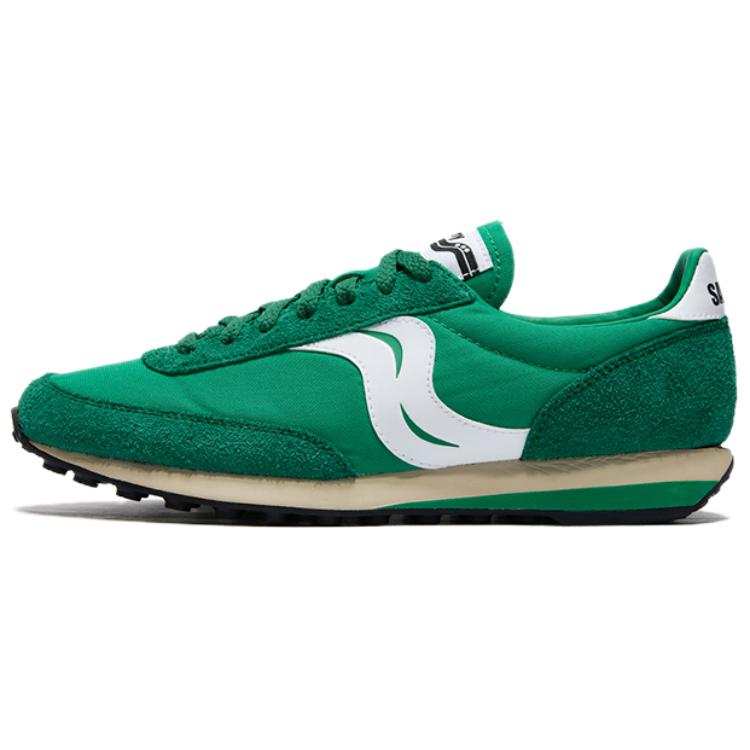 Saucony Trainer 80 Casual Shoes Unisex Green White