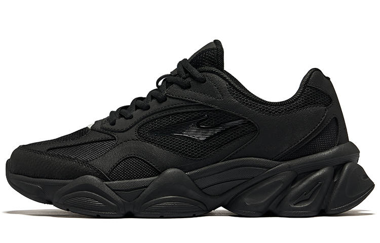 Erke Day 1 Version 2.0 Abrasion Resistant Breathable Low top Casual Shoes Men's Jet Black