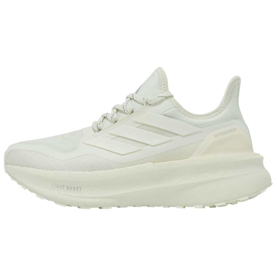 Adidas Adidas Ultraboost Light Cushioning Abrasion Resistant Low top Casual Shoes Men's Gray White