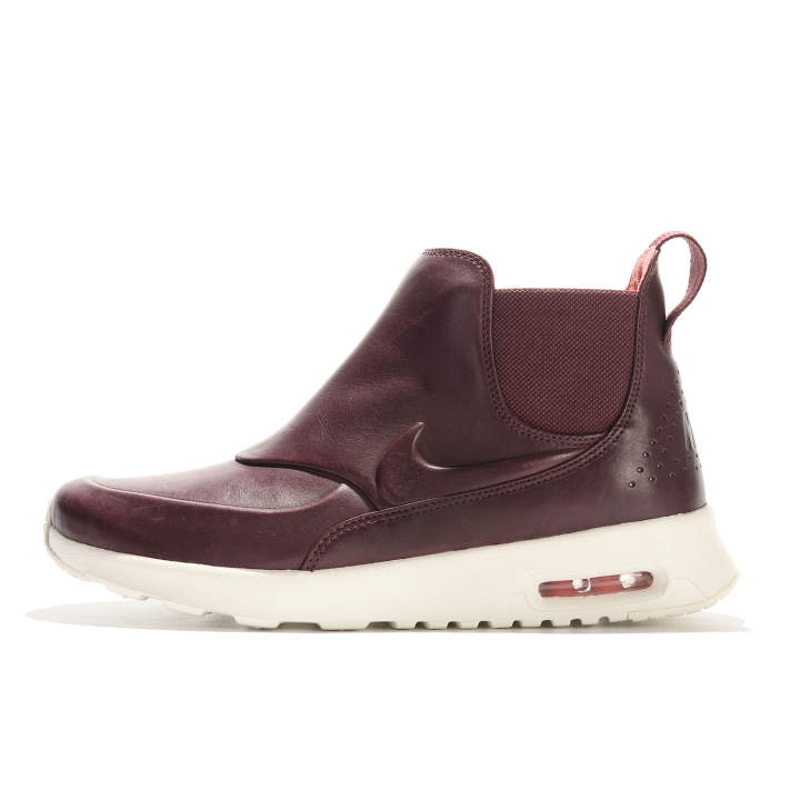 Nike Nike Air Max Thea Abrasion Resistant High top Casual Shoes Unisex Cherry Red