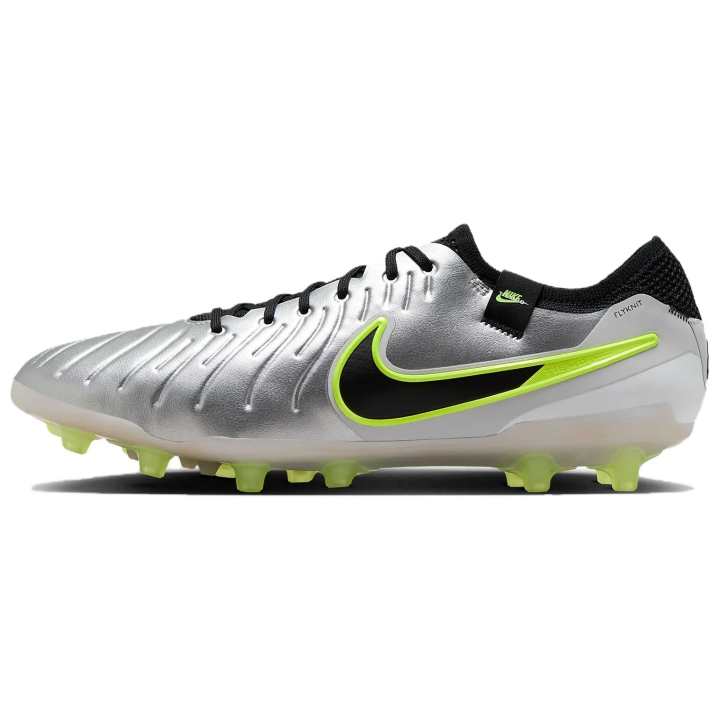 Nike Nike Tiempo Legend 10 Elite AG Pro Metallic Silver Volt Black