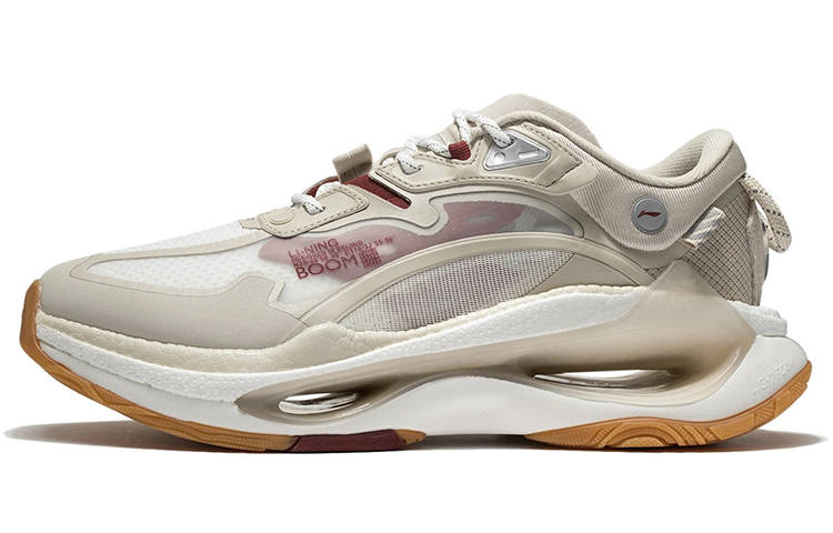 Li-Ning Li Ning Casual Shoes Men's Low Top Oat Gray/Ecru