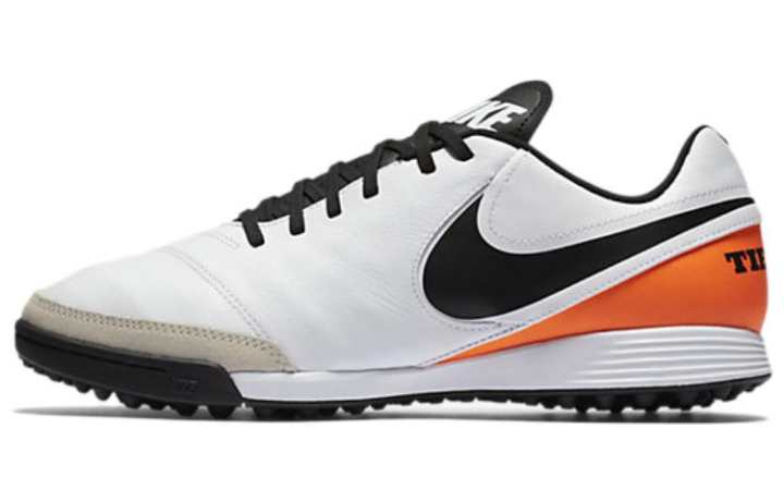 Nike Nike Tiempo Genio Ii Leather Turf 'White Orange Black'