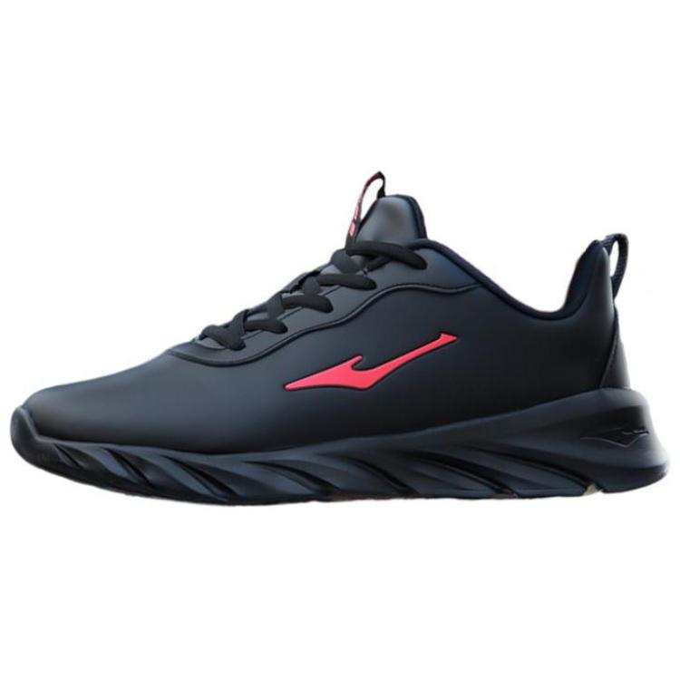 Erke Low top Casual Shoes Men's Black Red