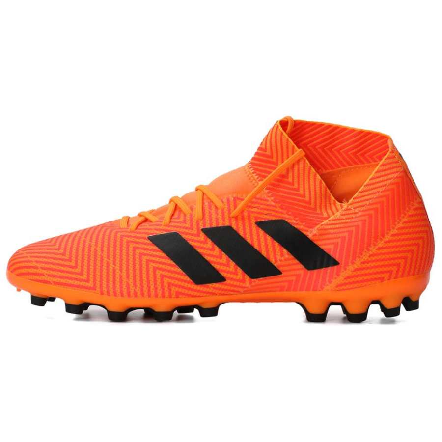 Adidas Adidas Artificial Turf Slip Resistant Abrasion Resistant Soccer Shoes Men's Orange