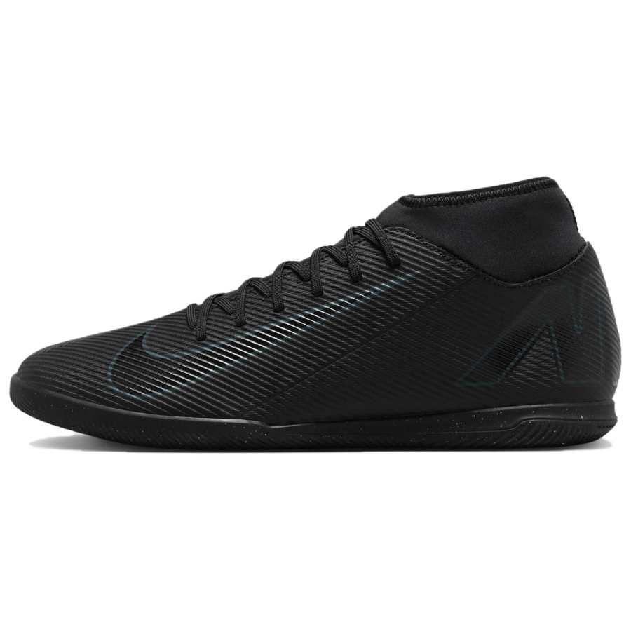 Nike Nike Mercurial Superfly 10 IC/in Indoor Slip Resistant Abrasion Resistant Soccer Shoes Unisex Black