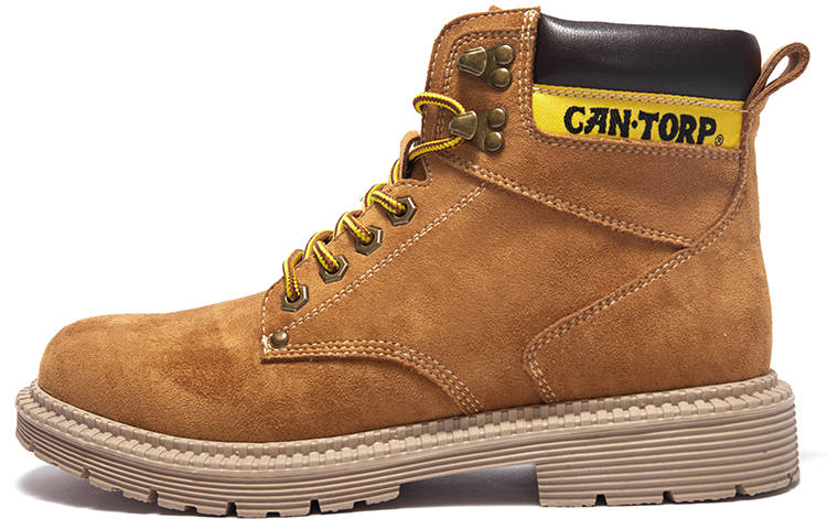 CAN·TORP Combat Boots Men's Earth Yellow